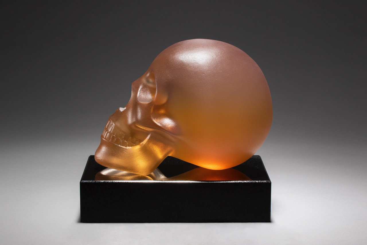 Amber Skull